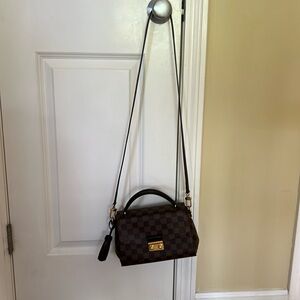 Louis Vuitton Brown Check Croisette Bag